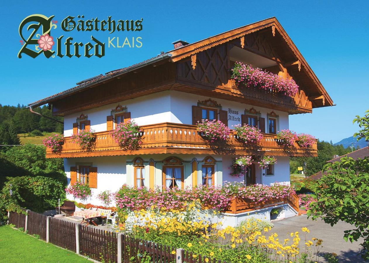 Gaestehaus Alfred Klais Krun Exterior photo